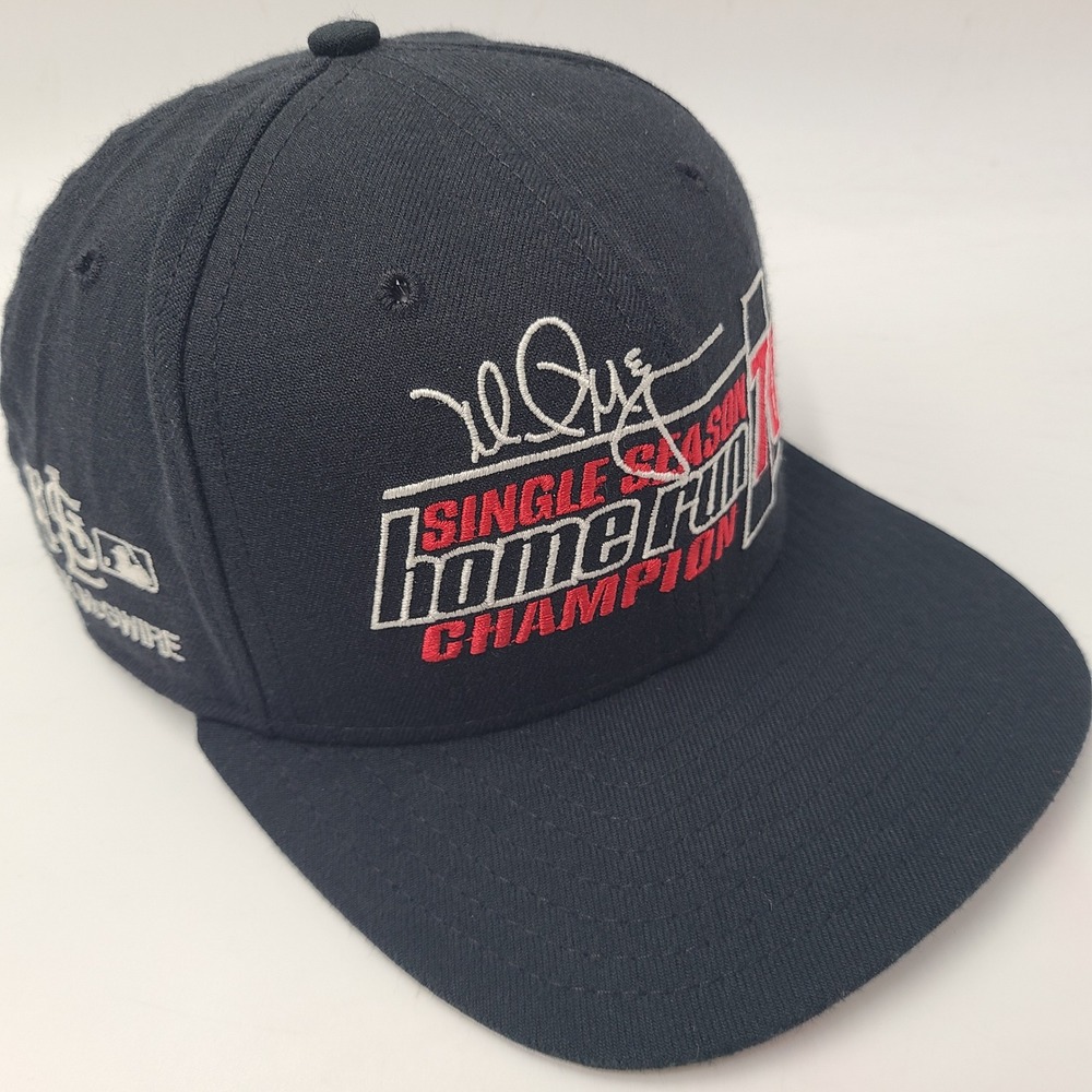 Vintage St Louis Cardinals Hat Snapback New Era Black Mark McGwire 70 Home Runs
